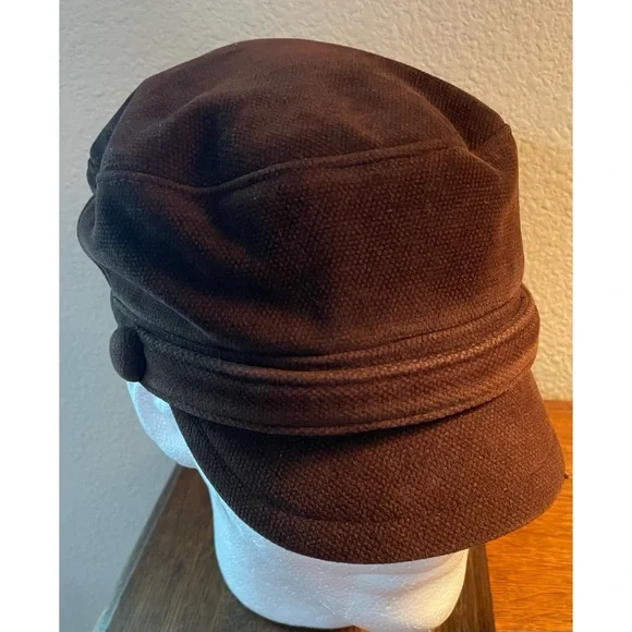 San Diego Hat Co Cadet Cap Chicolate Brown Medium - Picture 2 of 7